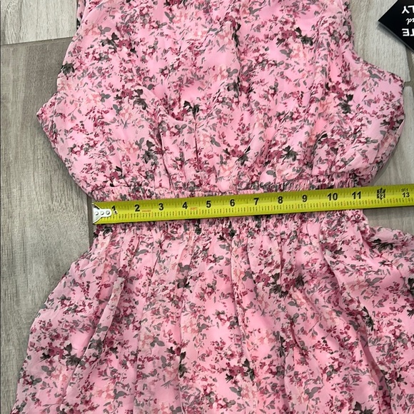 Kate and Lily Pink Floral Sleeveless Dress - Picture 11 of 14